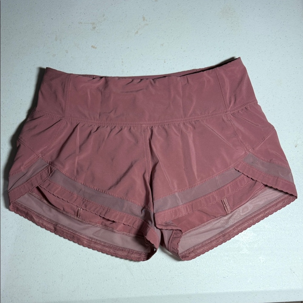 Lululemon Mauve Athletic Shorts size 4